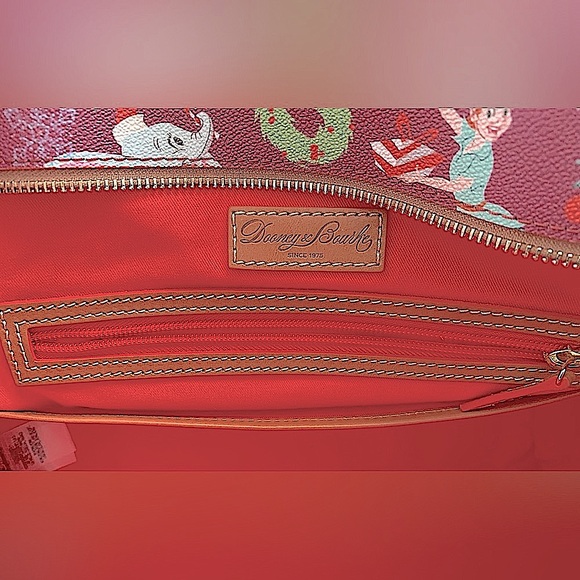 SALE - Dooney & Bourke Disney Parks Disney Christmas Holiday Large Tote Bag - Picture 12 of 15